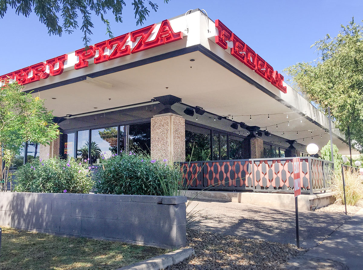 First Federal Savings and Loan now Federal Pizza by Al Beadle