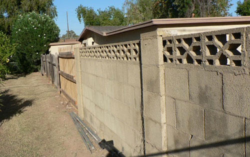 The King Fence at a Ralph Haver house