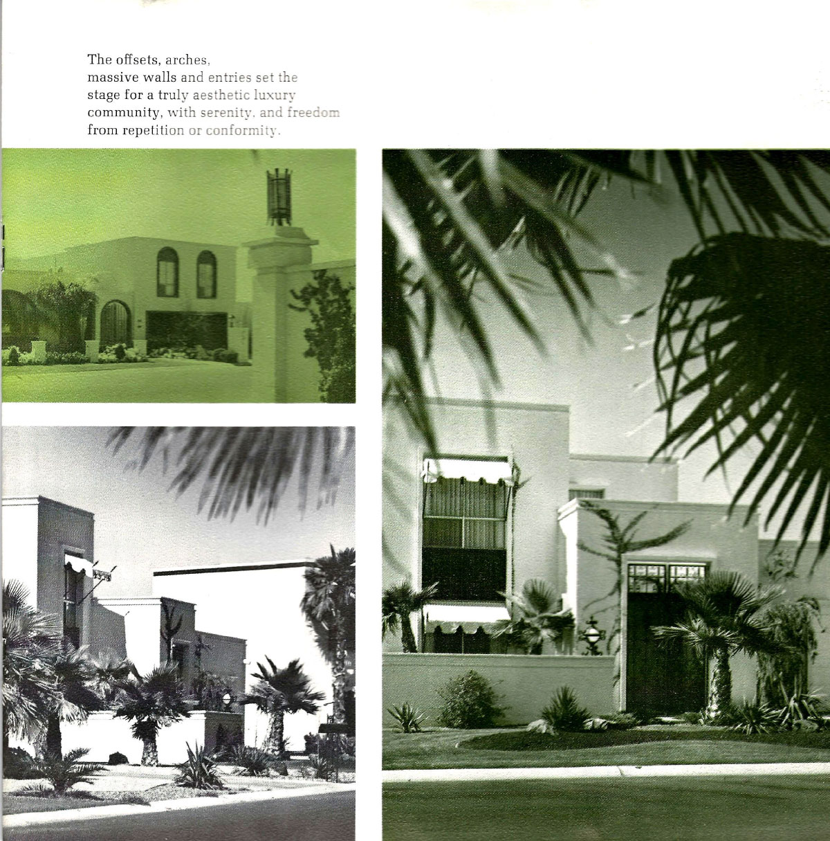 Hillcrest development designed by Haver, Nunn and Jenson for Del Trailor