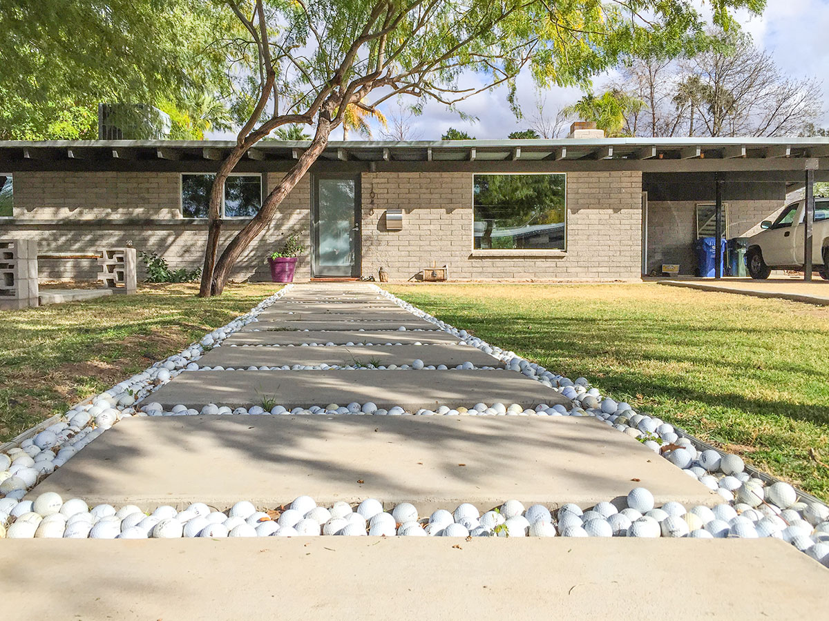 Houses in the Marlen Grove neighborhood designed by Ralph Haver