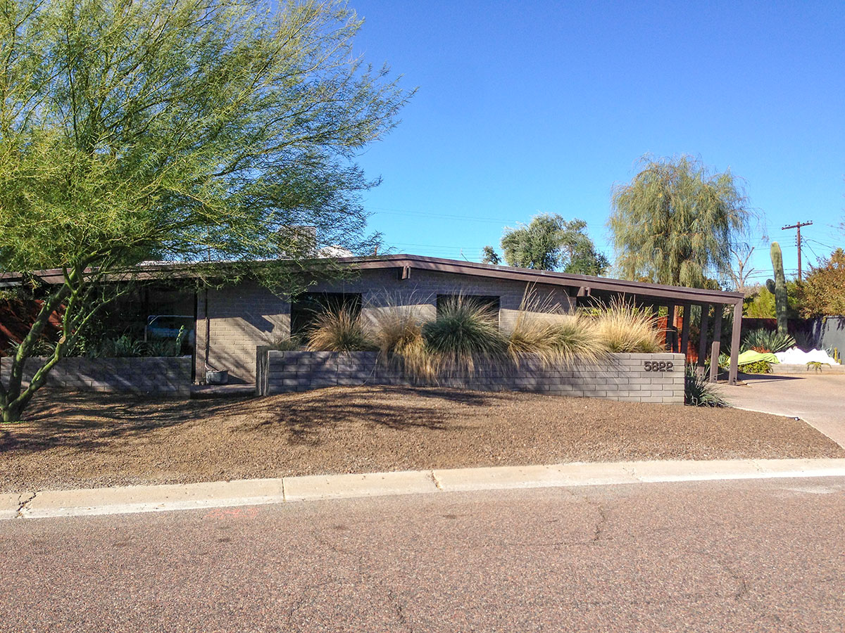Houses in the Marlen Grove neighborhood designed by Ralph Haver