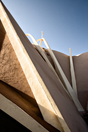 Saint Maria Goretti Catholic Church designed by Wendell E. Rossman in Phoenix