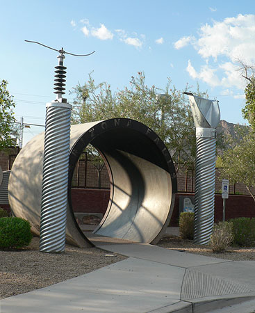 WaterWorks at Arizona Falls designed by Lagos Heder and Mags Harries