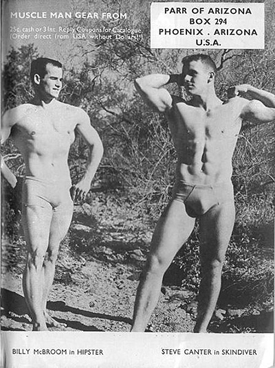 Ralph Paracek modeling for Parr of Arizona