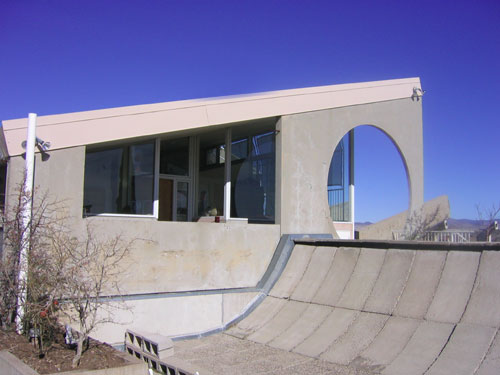 Arcosanti, designed and developed by Paoalo Soleri