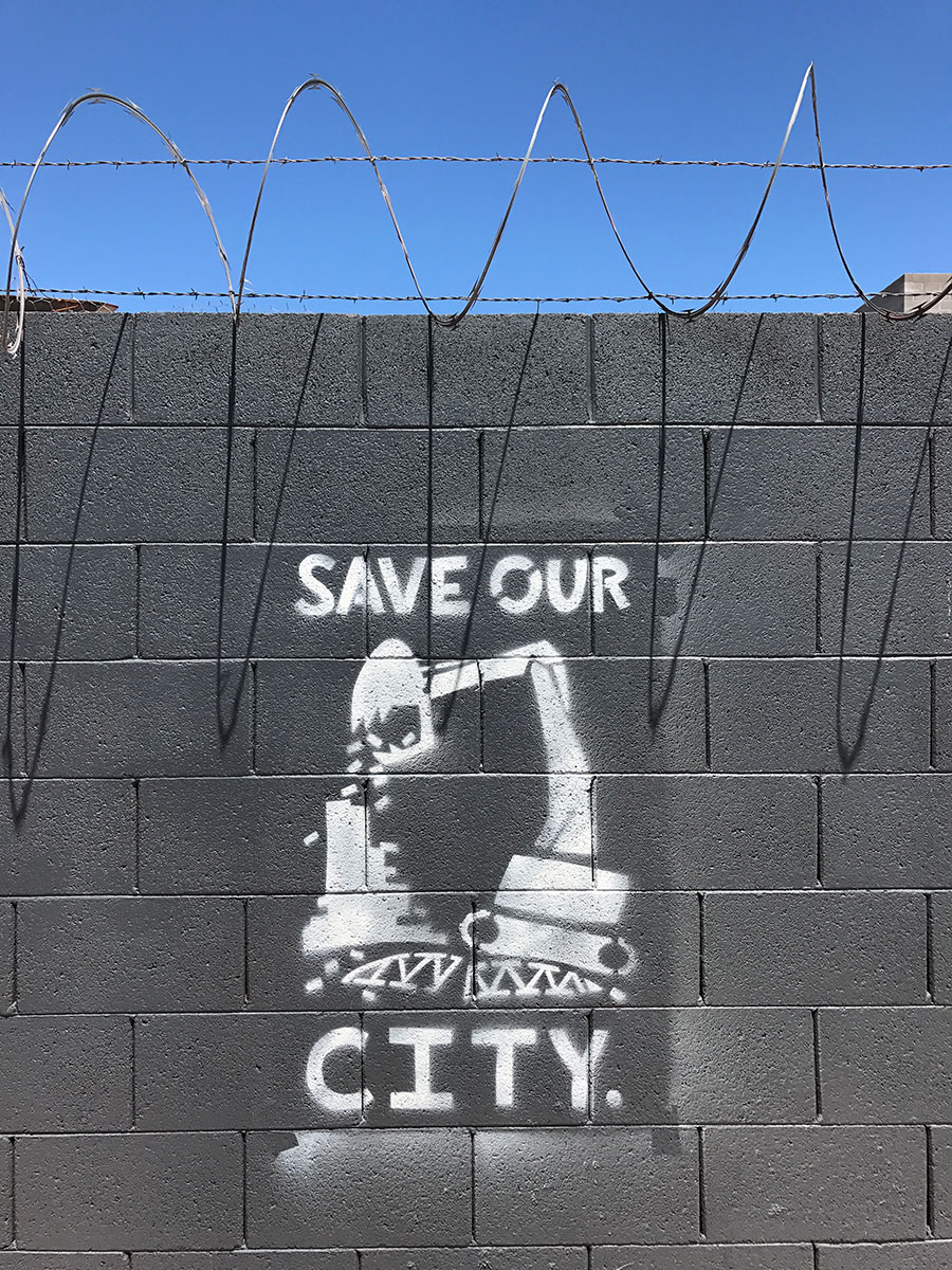 Save Our City, Street Art in Phoenix Arizona