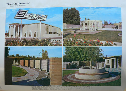 Superlite Corporate Headquarters Demonstraation Yard in Phoenix Arizona