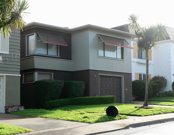 Modern Westlake suburb in San Francisco