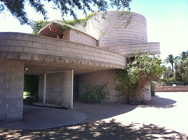 David Wright House by Frank Lloyd Wright Modern Phoenix