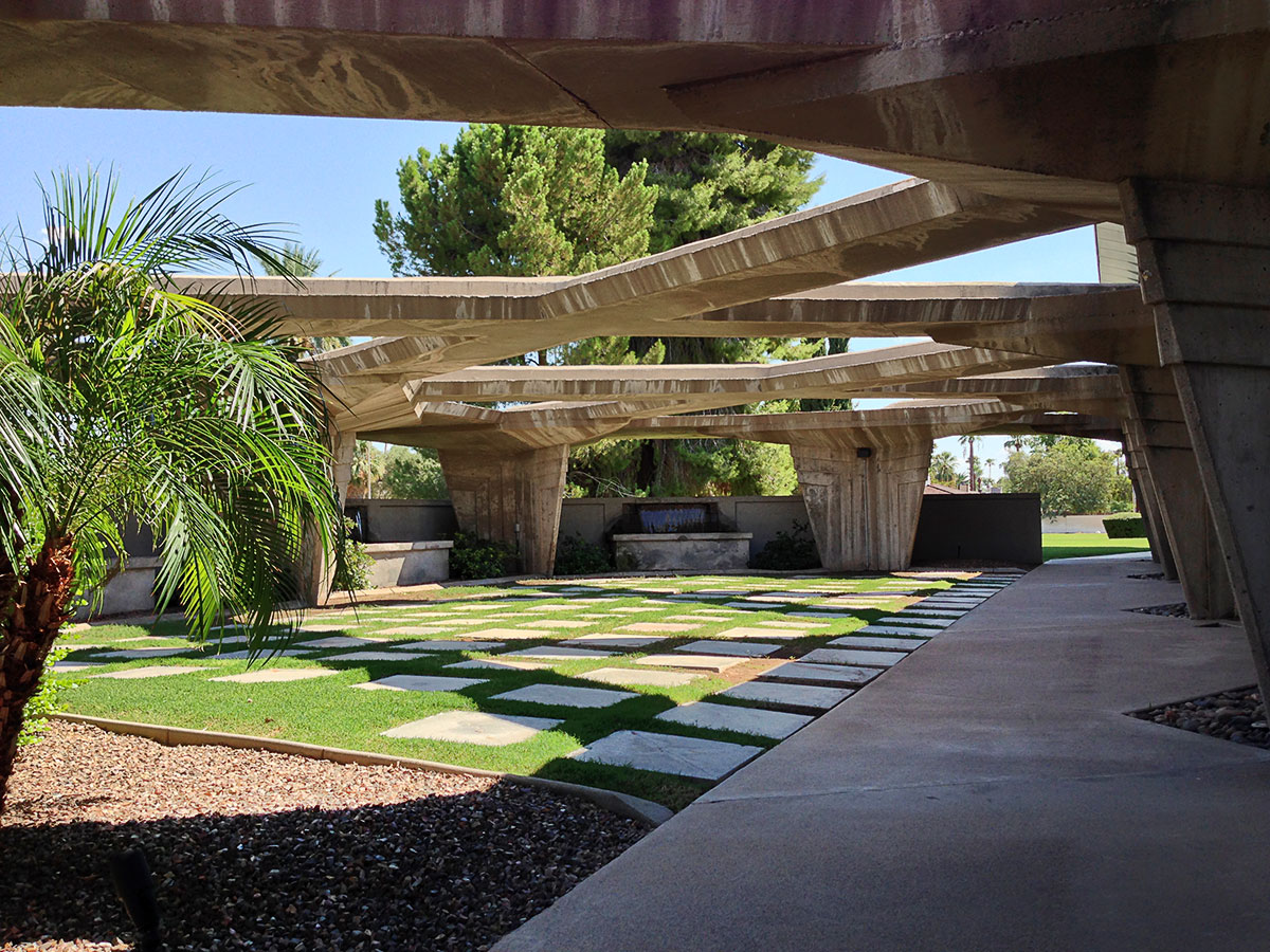 First Christian Church by Frank Lloyd Wright Modern Phoenix