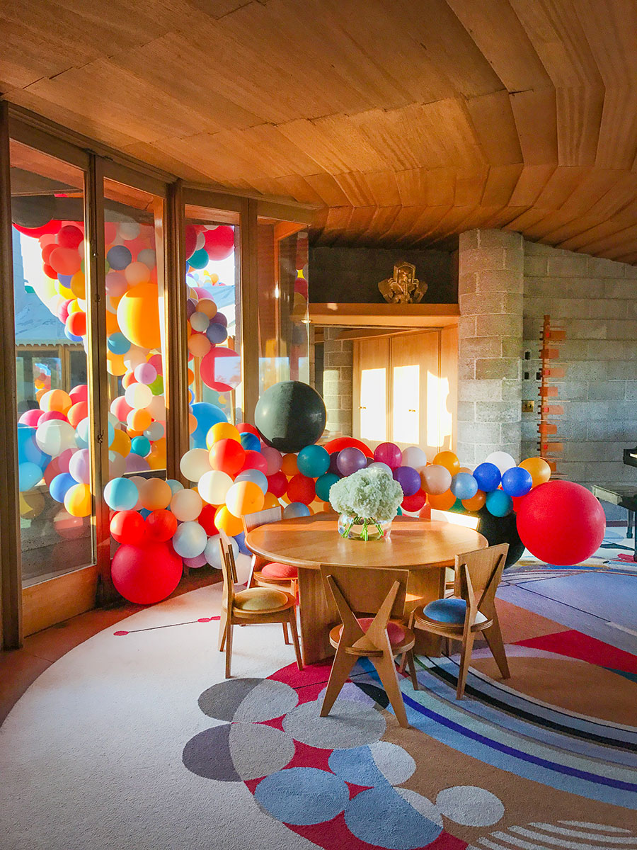 FLW150 Celebration at the David and Gladys Wright House in Phoenix Arizona for Frank Lloyd Wright's 150th Birthday