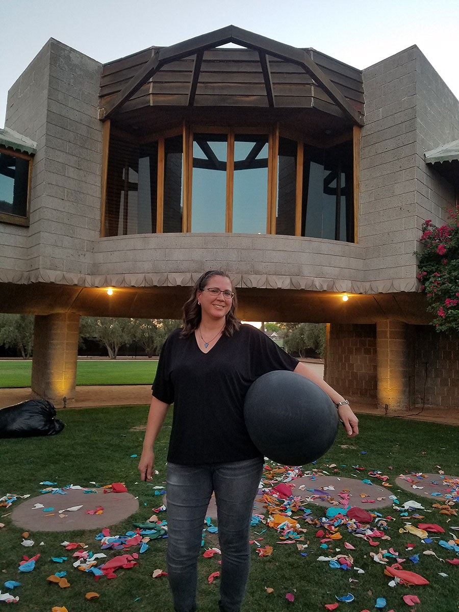 FLW150 Celebration at the David and Gladys Wright House in Phoenix Arizona for Frank Lloyd Wright's 150th Birthday