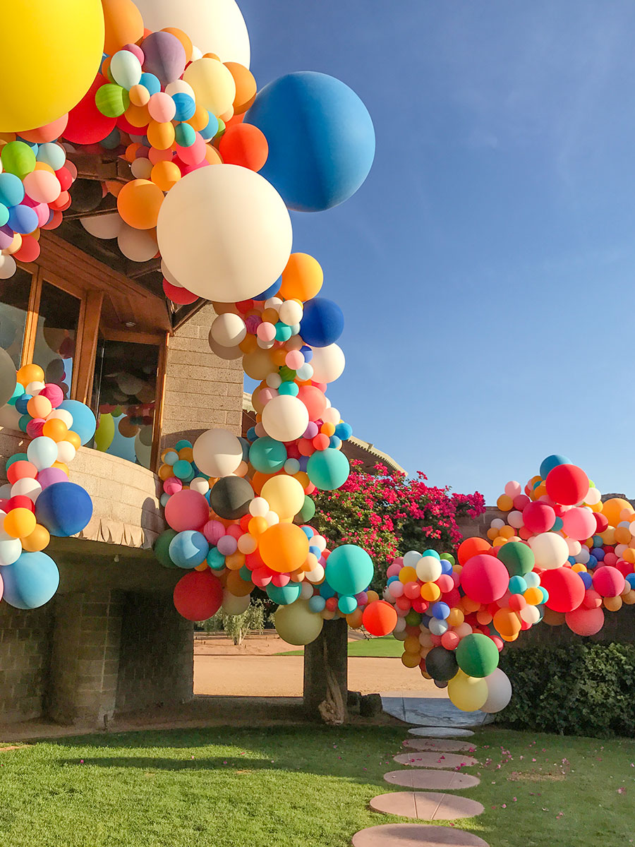 FLW150 Celebration at the David and Gladys Wright House in Phoenix Arizona for Frank Lloyd Wright's 150th Birthday